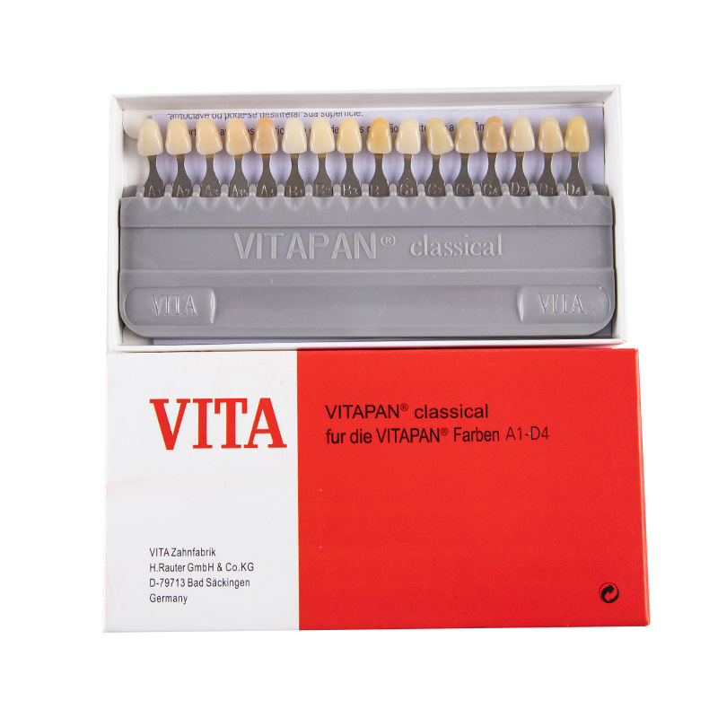 Teeth Whitening Shade Guide - VITA 16色歯色ガイド クラシック歯科用歯のホワイトニング ポーセレン VITAPAN 歯のホワイトニングガイド
