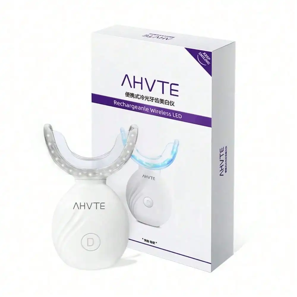 Teeth Whitening With Blue Light - 歯科美容器具、ブルーライトワイヤレス歯科洗浄器具、新しい歯のホワイトニング器具、黄ばみを除去するコールドライト器具