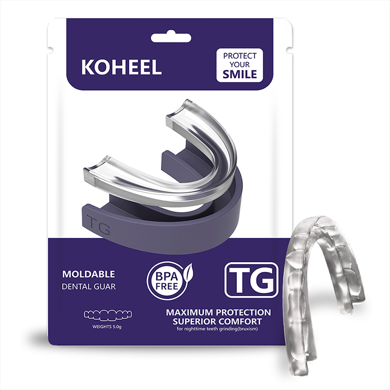Teeth Whitening Mouth Guard - KOHEEL TG マウスガード（歯ぎしり用）、成形トレイ付き、夜用歯ぎしり防止ガード、使いやすく完璧なフィット感、歯ぎしりを防ぐ