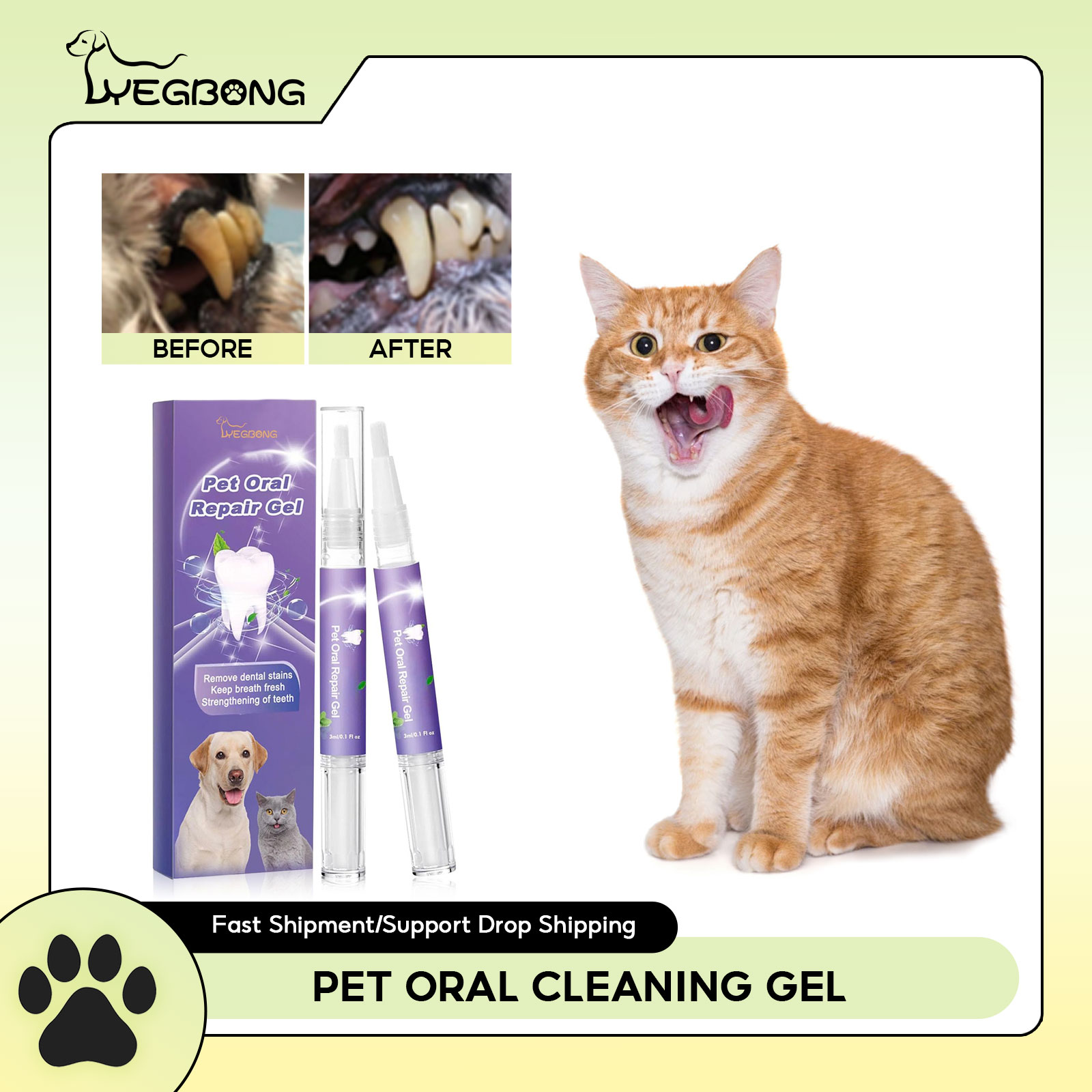 Teeth Whitening With Peroxide - ペット口腔修復ジェル子犬歯石除去消臭剤白くする猫犬歯ステインリムーバーガムケアペットの歯のクリーニングジェル