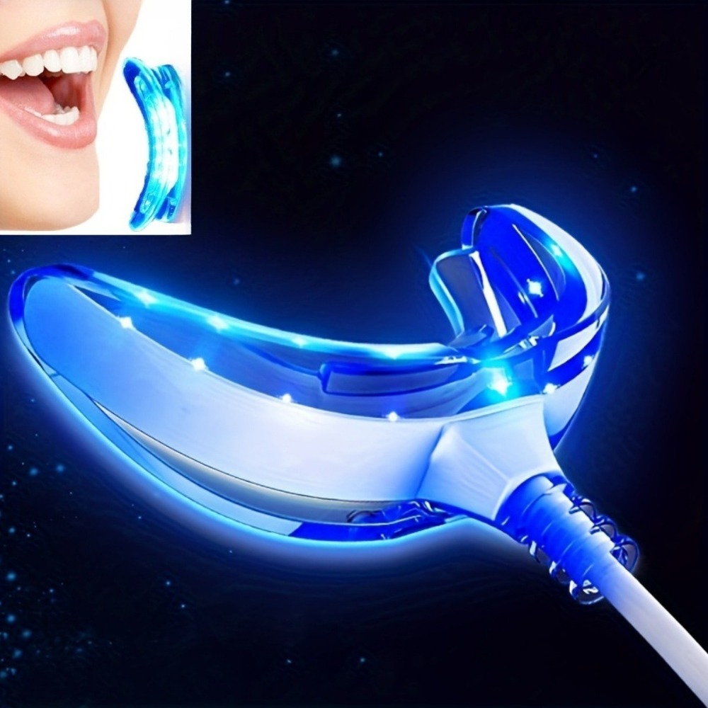 Teeth Whitening With Blue Light - 3 in 1 ホワイトニングランプ 16灯 ポータブル