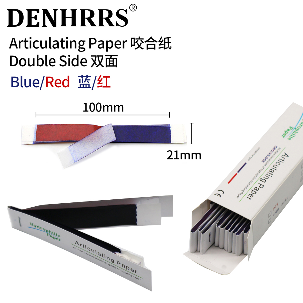 Teeth Whitening Lab - 関節紙歯科ラボ製品両面咬合ストリップ口腔歯ケアホワイトニング材料ツール
