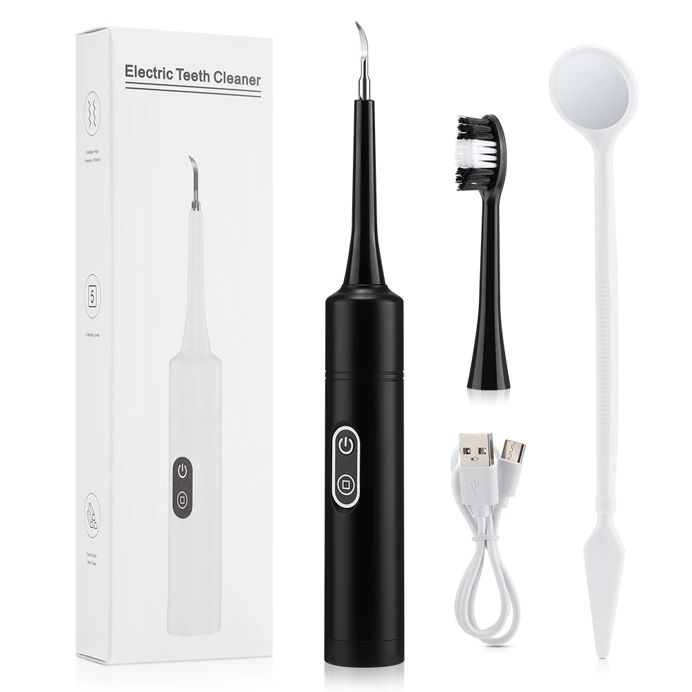 Teeth Whitening Uk - 電気音波振動歯科用スケーラー歯のホワイトニング歯垢除去コーヒー煙の汚れ歯石除去歯ブラシ歯のクリーニング
