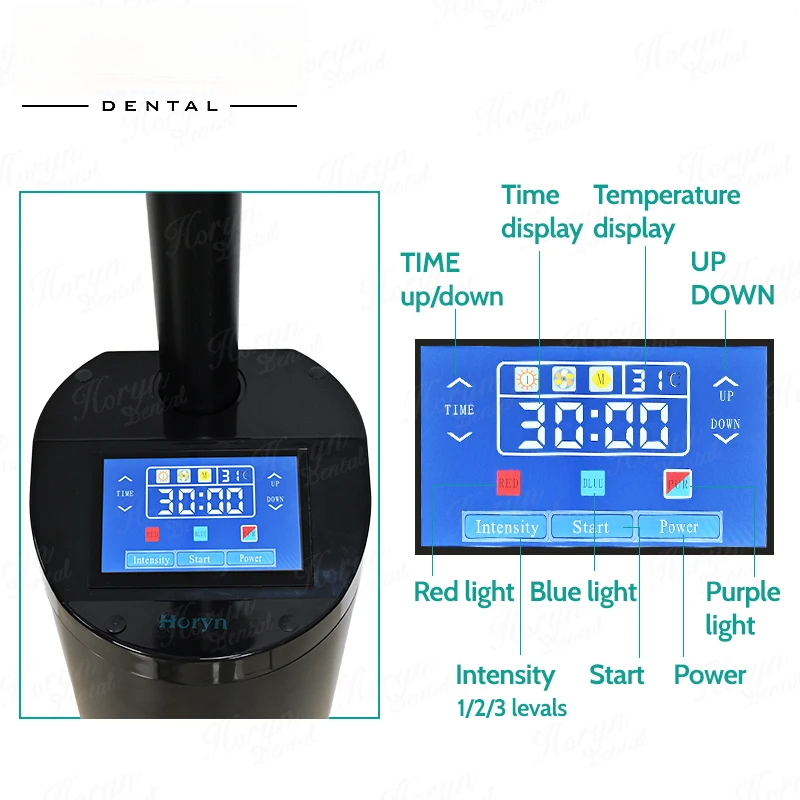80Wリフトタイプ歯科用冷光ランプ青色タッチスクリーン歯のホ - Teeth Whitening With Blue Light のレビューと価格