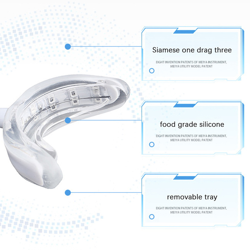 歯のホワイトニング用の充電式LEDライト,USB経由で充電可 - Teeth Whitening With Blue Light のレビューと価格