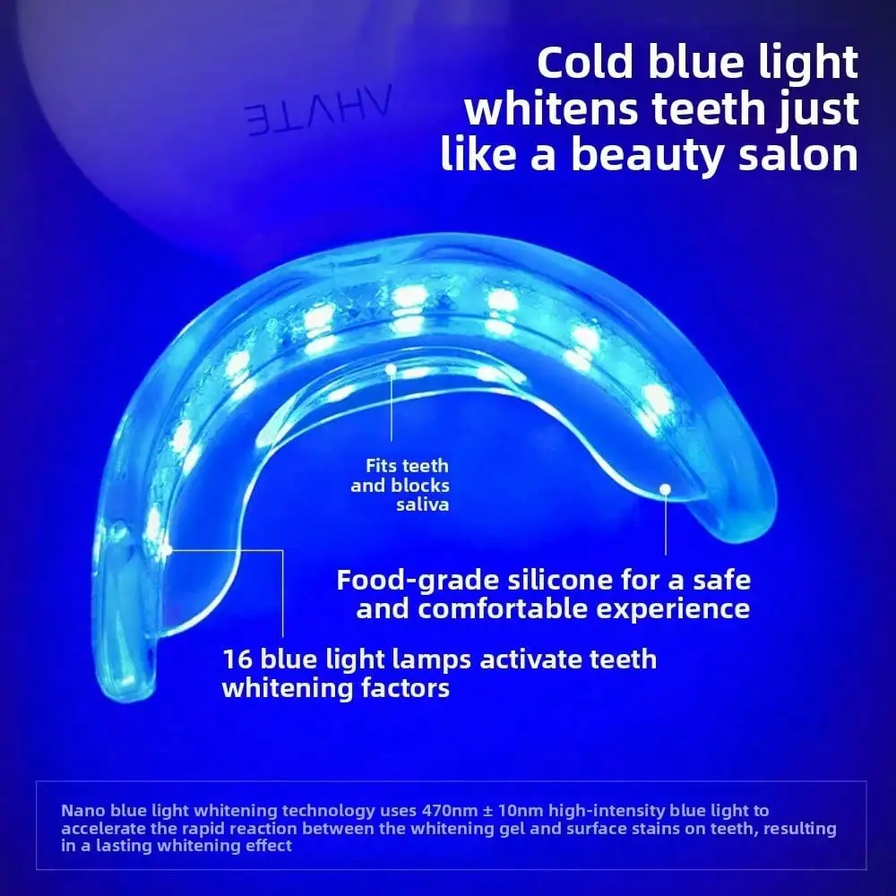 歯科美容器具、ブルーライトワイヤレス歯科洗浄器具、新しい歯の - Teeth Whitening With Blue Light のレビューと価格