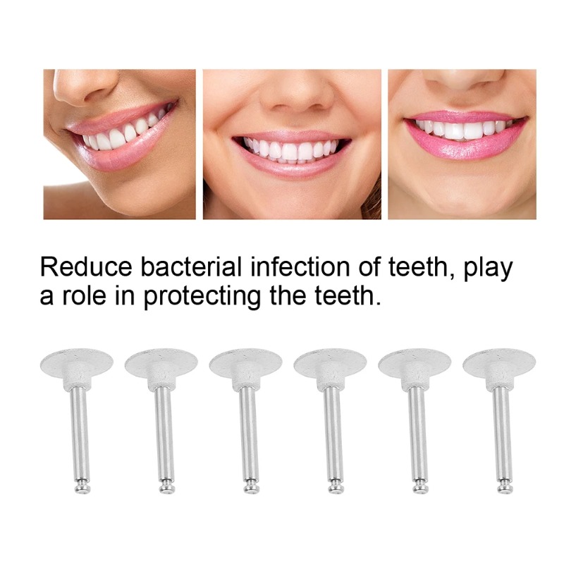 6 個歯研磨ヘッドセット義歯研削歯ホワイトニングマシンブレー - Teeth Whitening Lab のレビューと価格