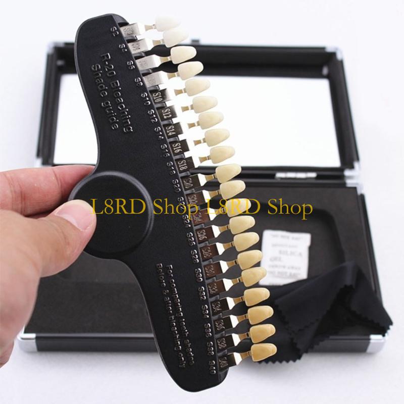 L8RD プロフェッショナル 3D 歯ホワイトニングシェード - Teeth Whitening Shade Guide のレビューと価格