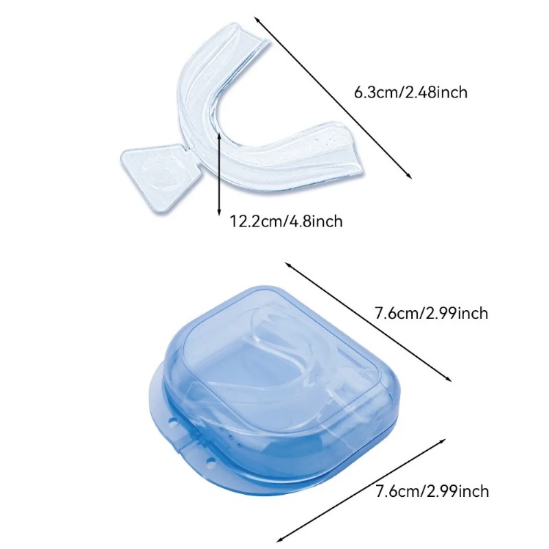 4個入り/箱 歯ぎしり防止マウスガード 成形可能な歯科用ナイ - Teeth Whitening Mouth Guard のレビューと価格