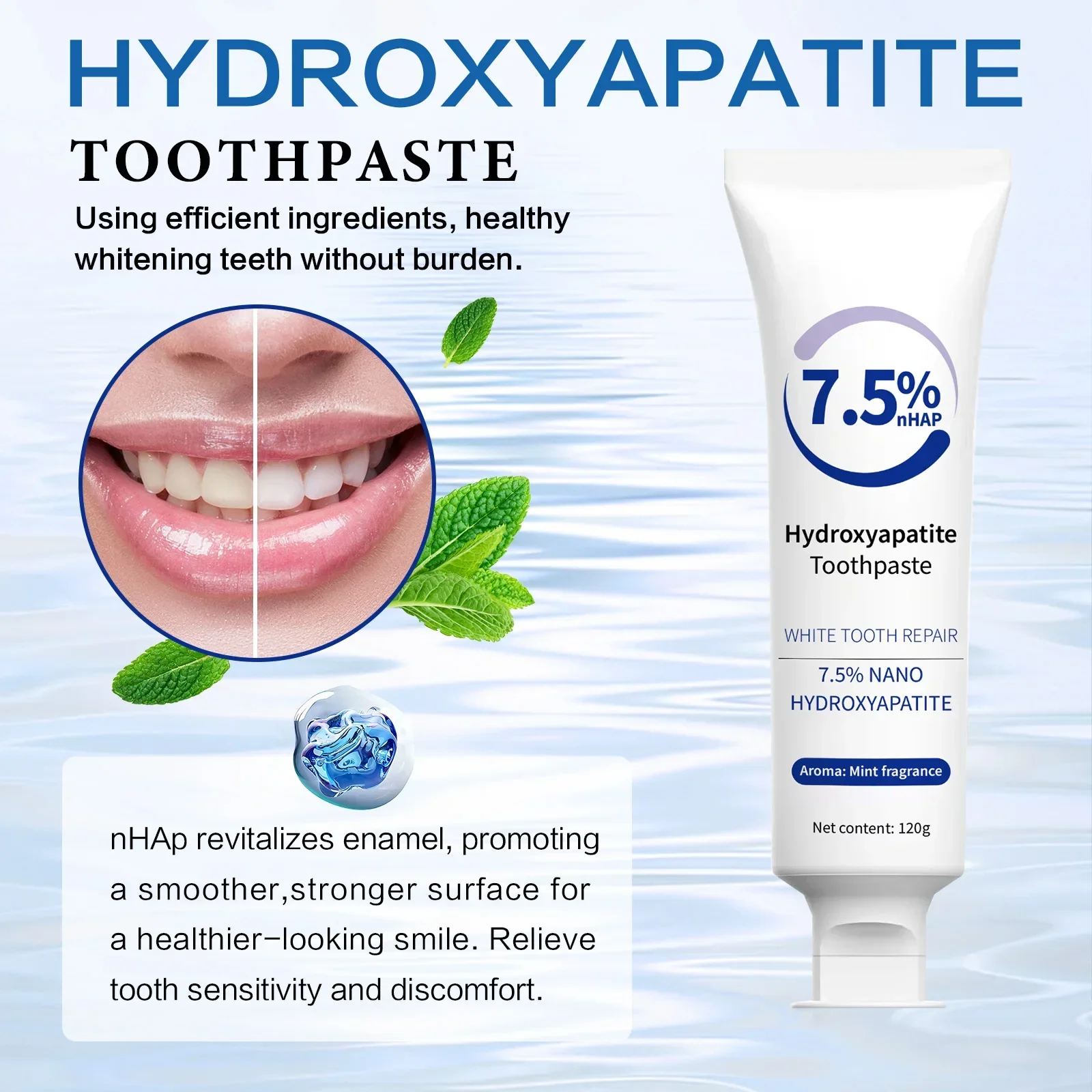 歯磨き粉＆ホワイトニングペンキット - ハイドロキシアパタイ - Hydroxyapatite Toothpaste のレビューと価格