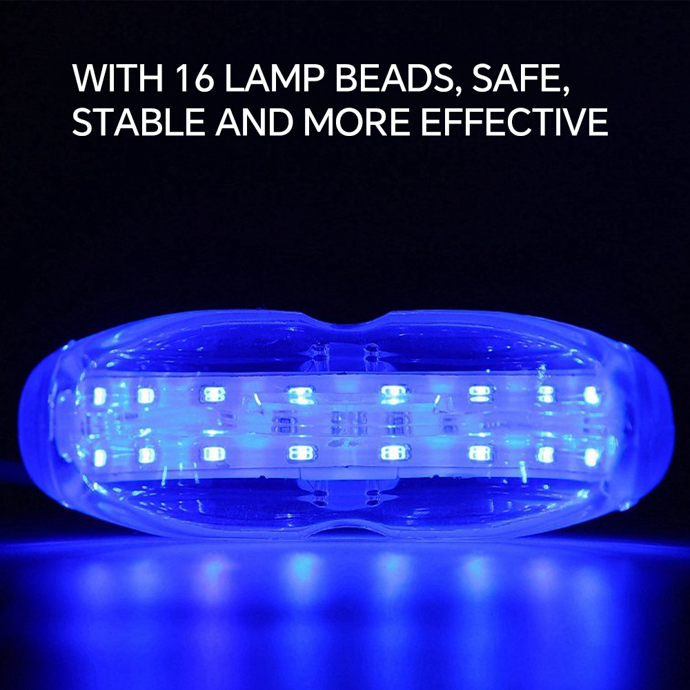歯のホワイトニング アクセラレーター ライト、16 倍強力な - Teeth Whitening With Blue Light のレビューと価格