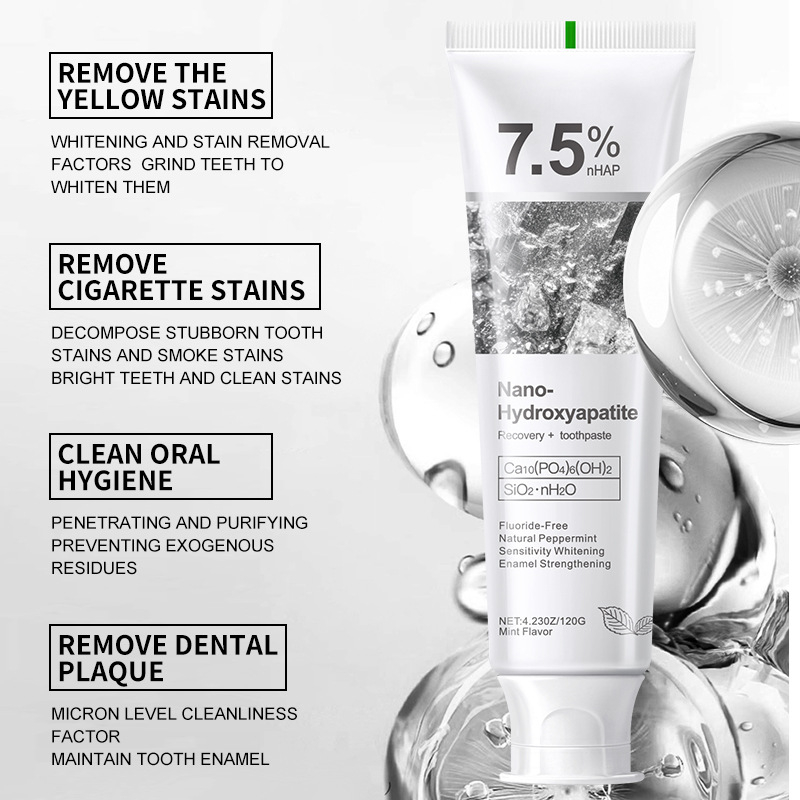 7.5% ハイドロキシアパタイト プロバイオティクス配合 ホ - Hydroxyapatite Toothpaste のレビューと価格