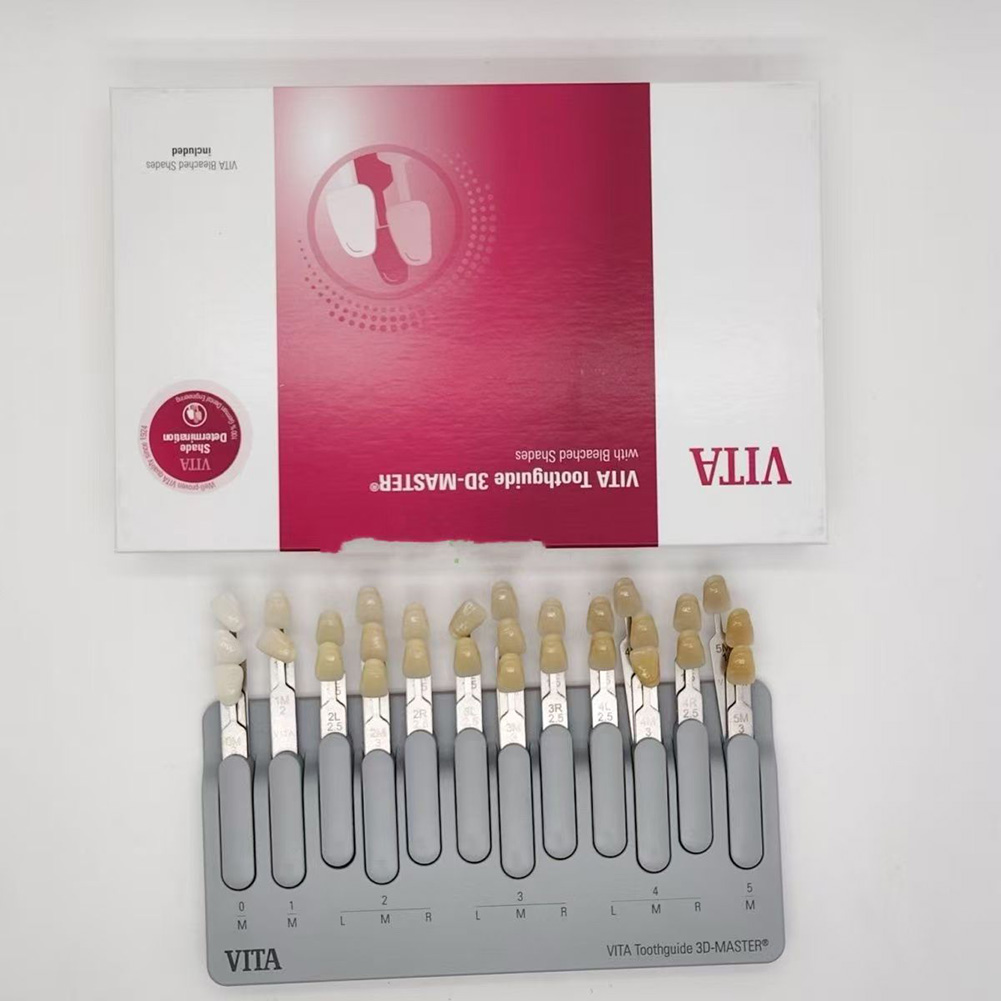 4モデル VITA トゥースガイド デンタルシェードガイド  - Teeth Whitening Shade Guide のレビューと価格