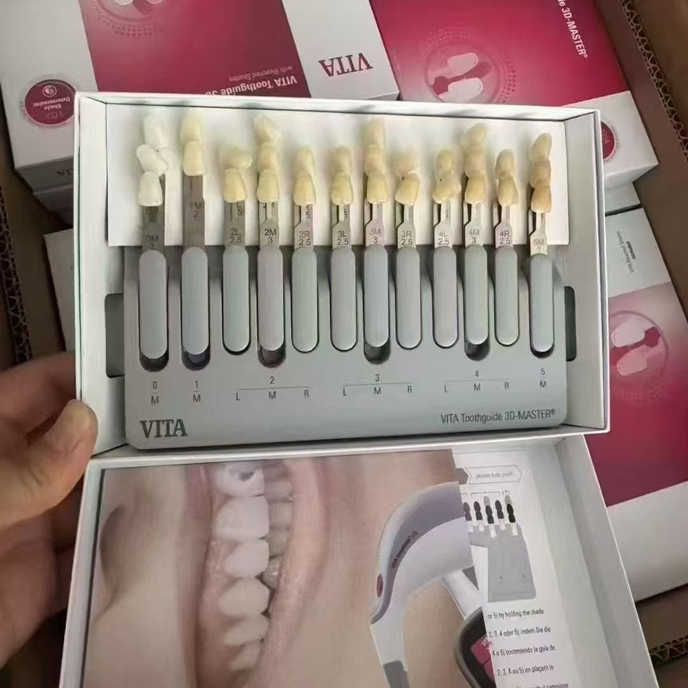 4モデル VITA トゥースガイド デンタルシェードガイド  - Teeth Whitening Shade Guide のレビューと価格