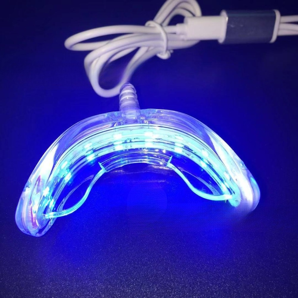 3 in 1 ホワイトニングランプ 16灯 ポータブル US - Teeth Whitening With Blue Light のレビューと価格