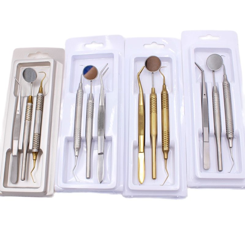 3pcs/pack Stainless Steel Dent - Teeth Whitening Lab のレビューと価格