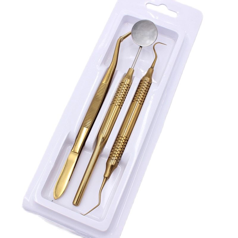 3pcs/pack Stainless Steel Dent - Teeth Whitening Lab のレビューと価格