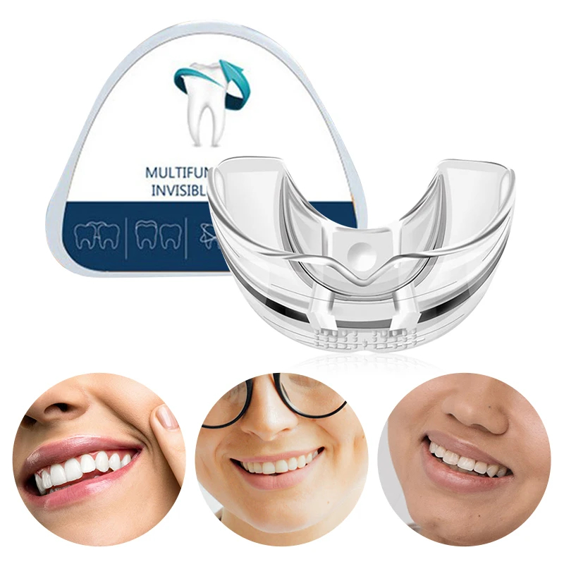 3 段階歯科矯正ブレース歯リテーナー歯ぎしりマウスガード歯矯 - Teeth Whitening Mouth Guard のレビューと価格