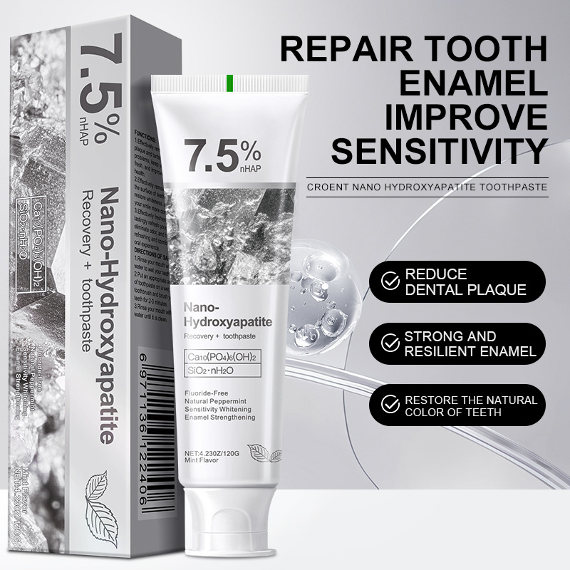 7.5% ハイドロキシアパタイトプロバイオティクスホワイトニ - Hydroxyapatite Toothpaste のレビューと価格