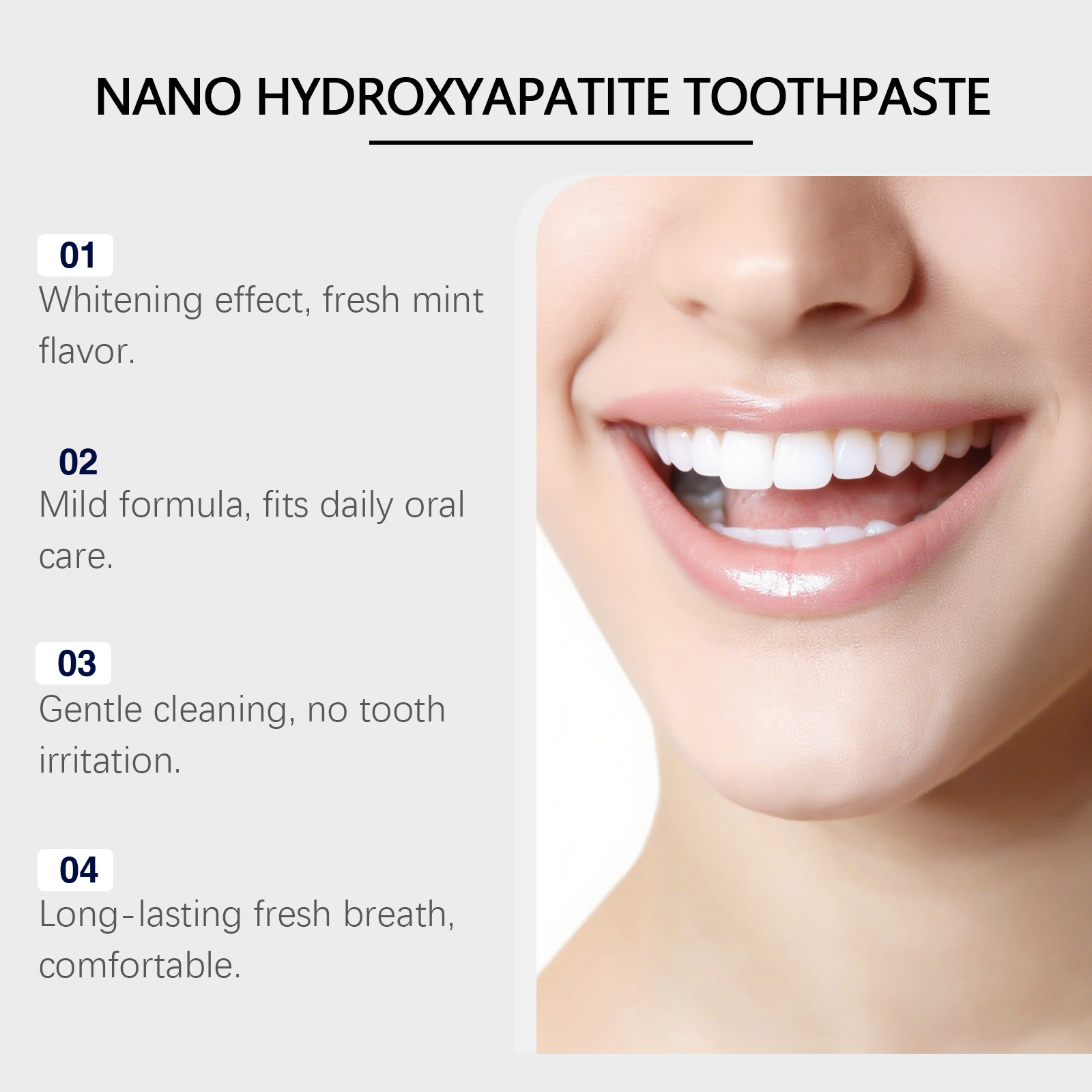 ナノハイドロキシアパタイト歯磨き粉 黄ばみ除去 歯の汚れ除去 - Hydroxyapatite Toothpaste のレビューと価格