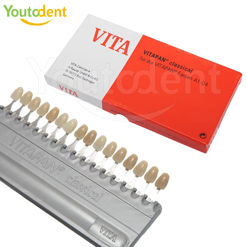 古典的な色見本ガイド 16 色歯科歯の色合わせチャート歯科ホ - Teeth Whitening Shade Guide のレビューと価格