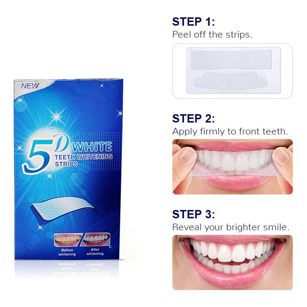 5Dホワイトニングシート ホワイトニングジェル ホワイトスト - Teeth Whitening With Peroxide のレビューと価格