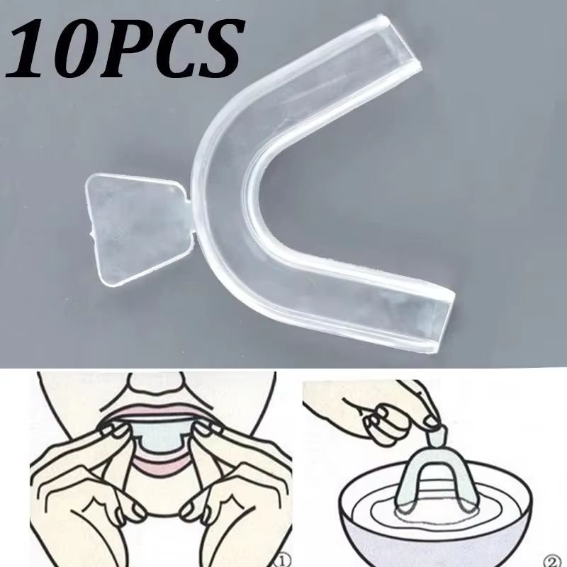 10個入りシリコン製マウスガード、歯のホワイトニングプロテク - Teeth Whitening Mouth Guard のレビューと価格